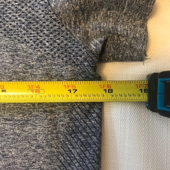 Slazenger Women's Medium Short Sleeve Top Active Polo Collared Shirt Grey Blue. - Picture 9 of 11